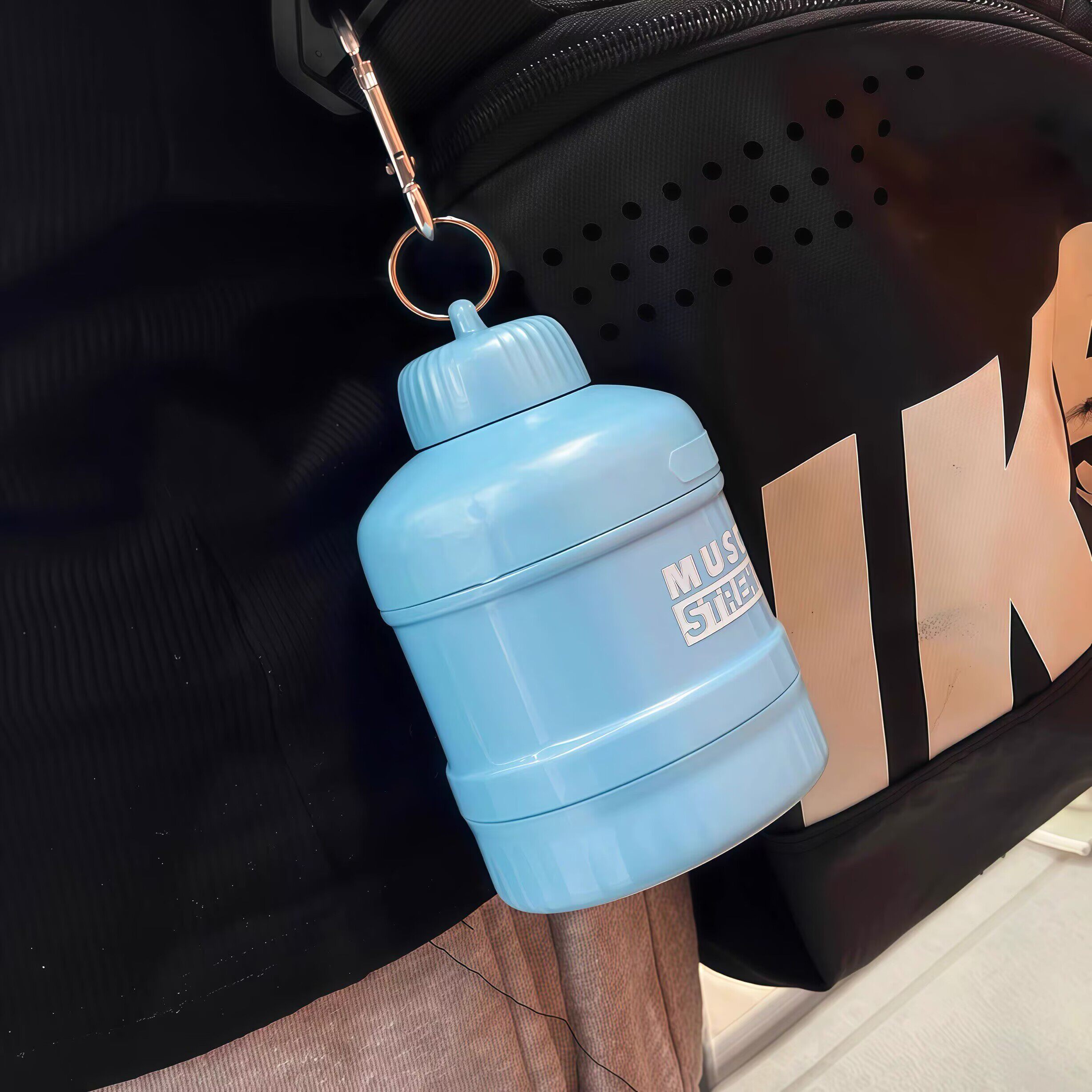 【一盒多用】蛋白粉便携盒蛋白粉分装盒瓶子药盒药品补剂健身装备