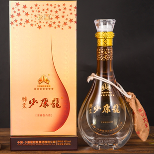 浓香型 固态法白酒 45%vol 传承六粮酿造技艺 少康龍绵柔七星