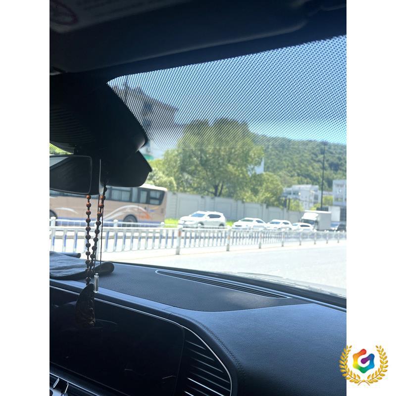 ?防晒膜车窗前档风玻璃贴滤光膜降低阳光强度遮阳防晒窗贴圆点渐