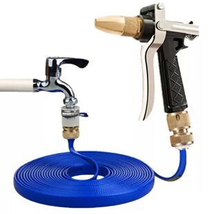 高压洗车水枪套装防爆防冻水管家用刷车家用浇花汽车枪头