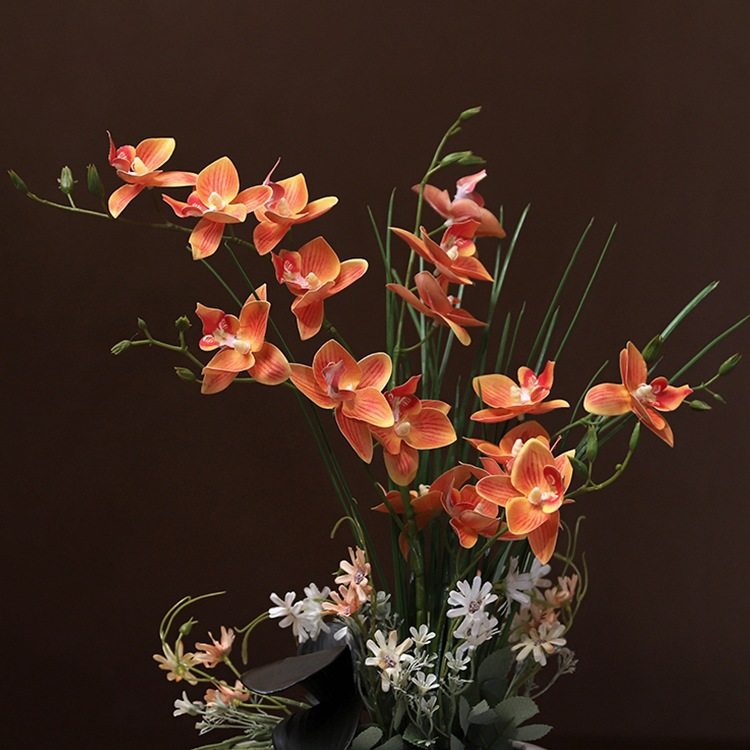 花绿植盆栽套装卧室花艺摆件客厅餐桌电视柜摆设装饰假花