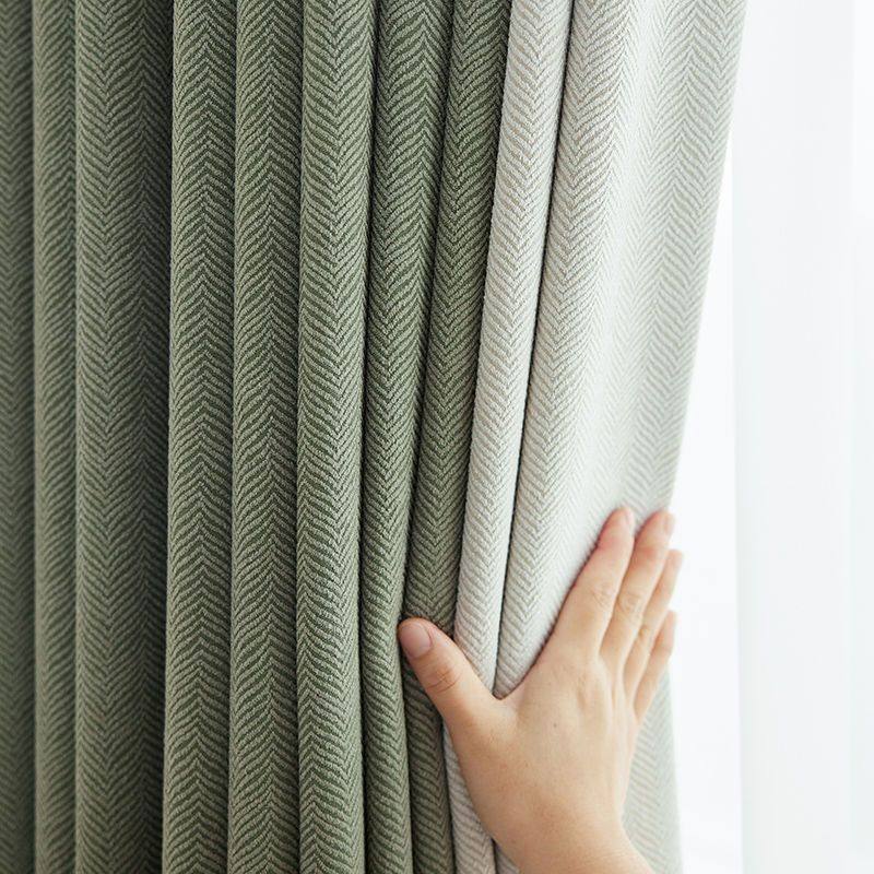 新款直降中古风雪尼尔窗帘遮光人字纹双面同色法式高温定型帘,居家布艺,定制窗帘,淘宝优惠券,粉丝福利购,淘宝优惠卷