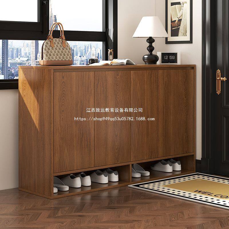 鞋柜家用门口大容量入户玄关柜新阳台靠墙收纳鞋柜入户门组装