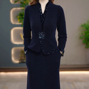 连衣裙2026新款女春秋十三行今年流行爆款妈妈高档长袖轻奢高级感