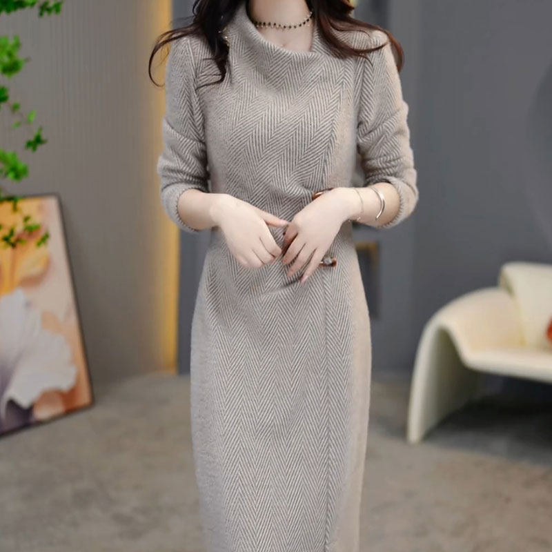 连衣裙2025新款女春秋冬季十三行爆款气质妈轻奢高级感加厚配大衣,女装/女士精品,连衣裙,淘宝优惠券,粉丝福利购,淘宝优惠卷