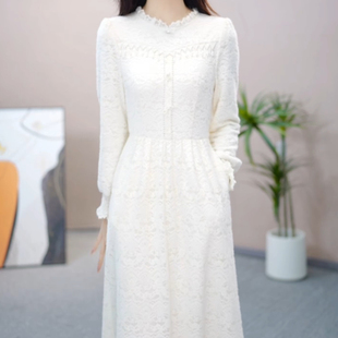 连衣裙2025新款女秋冬十三行今年流行爆款加厚高级感巨好看配大衣