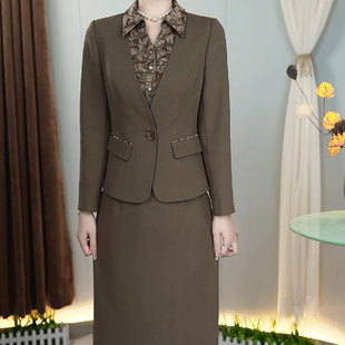 小香风套装连衣裙2025新款女春秋十三行爆款高档长袖高级感两件套