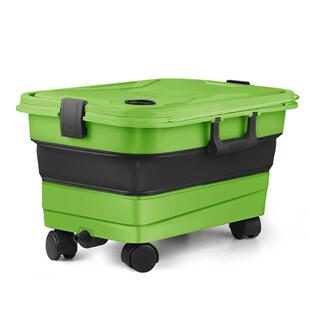洗车拉杆水桶家用可推拉移动折叠水箱储野营钓鱼箱便携收纳箱露营