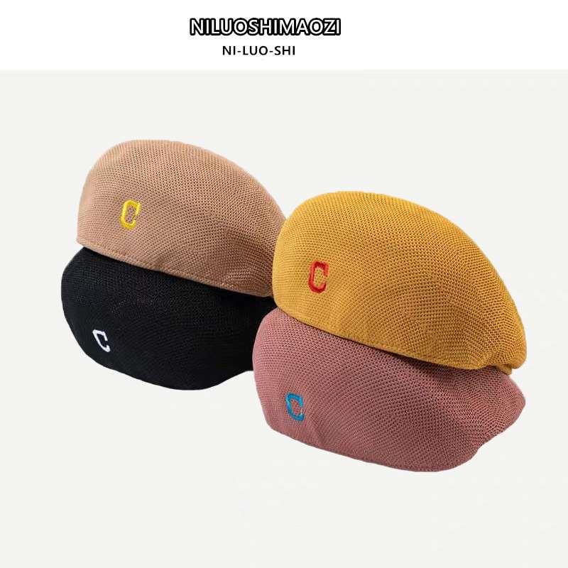 Anti-wear beret women&#39;s summer tide all-match bud ha