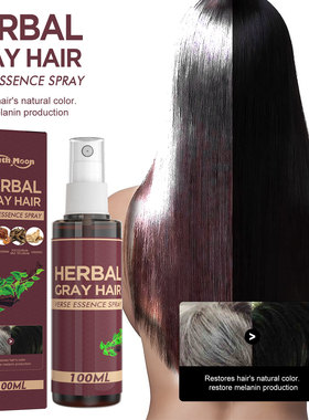 Herbal Hair Darkening Liquid He Shou Wu Herbal Extract Moist