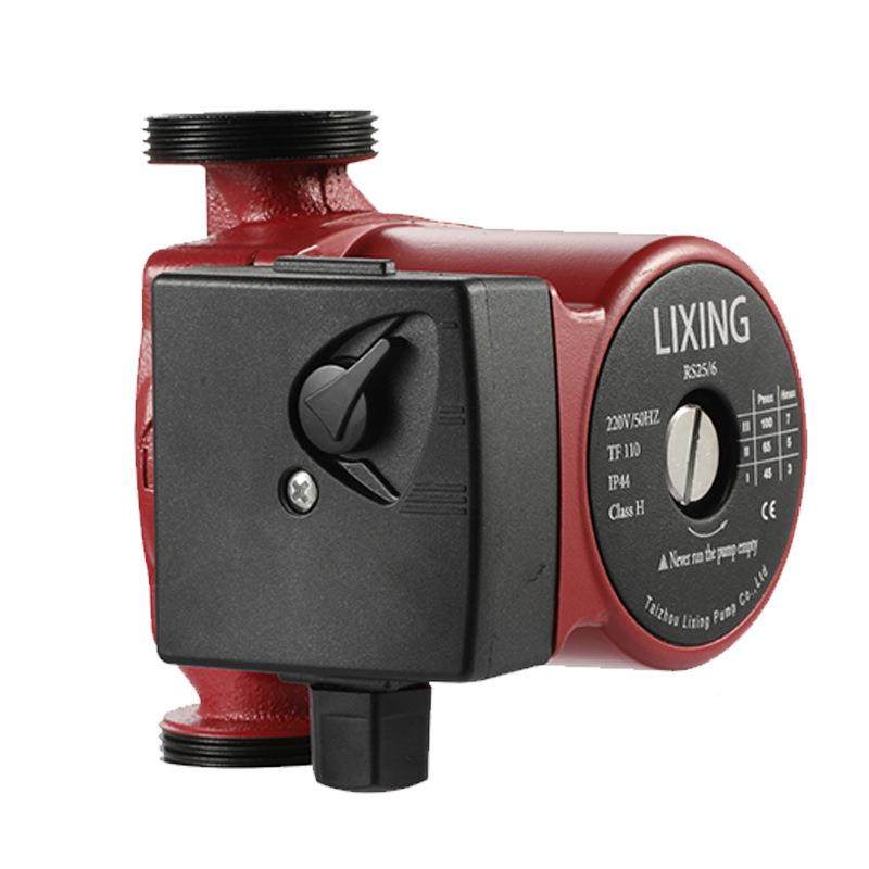 VGO兴LPS2立5-6屏蔽泵专冷热水0循环泵 家用增压泵三档调速跨境供