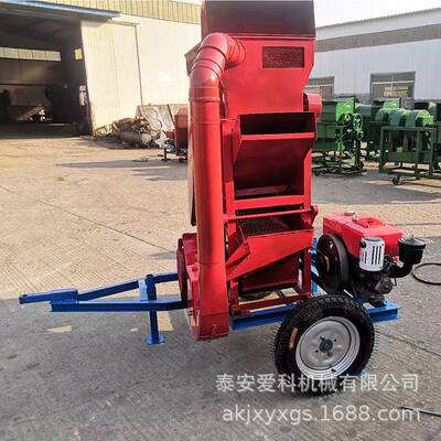 花生种子脱壳花柴机农用花生两脱粒机电用生HET剥壳机复脱款打花