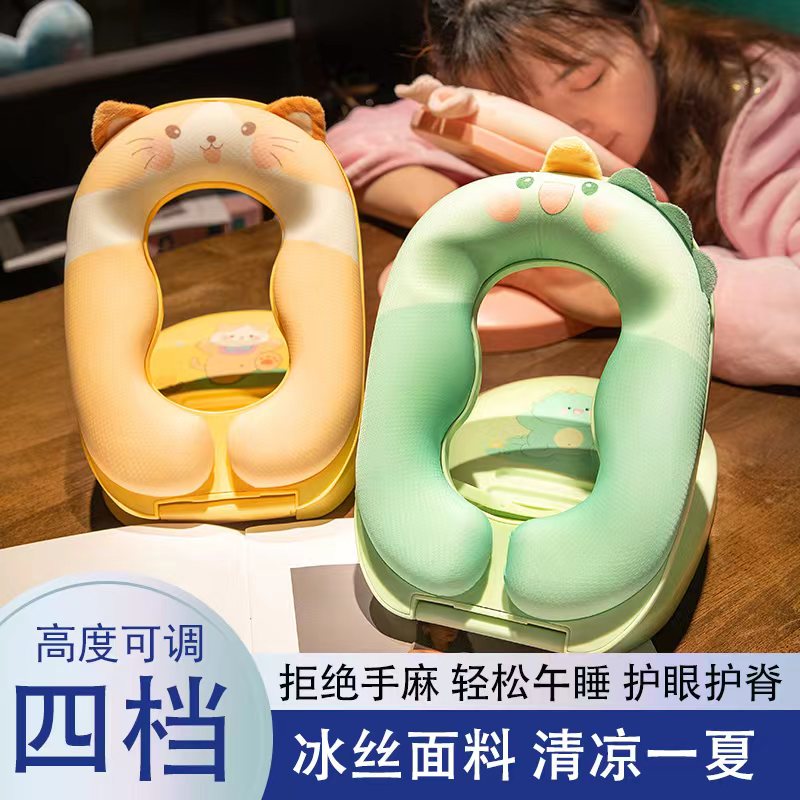 午睡枕趴睡枕小学生午休神器教y室睡觉专用桌上抱枕折叠儿童趴趴