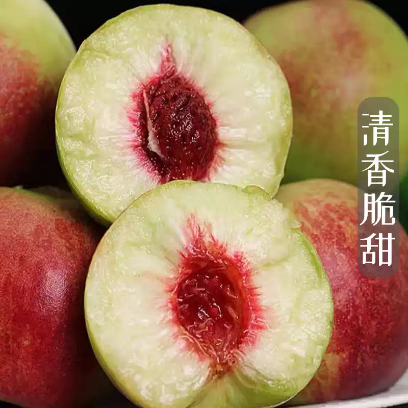 山东蜜桃毛桃脆甜桃子应季新鲜脆桃子当季水果整箱包邮