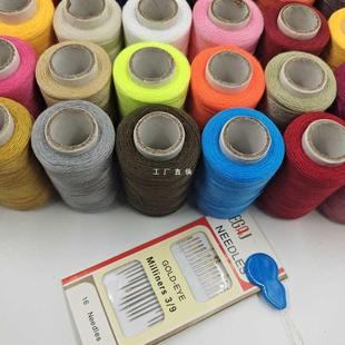 家用缝纫线402缝衣线缝纫机黑白彩线小卷手工DIY细线手缝衣车针线