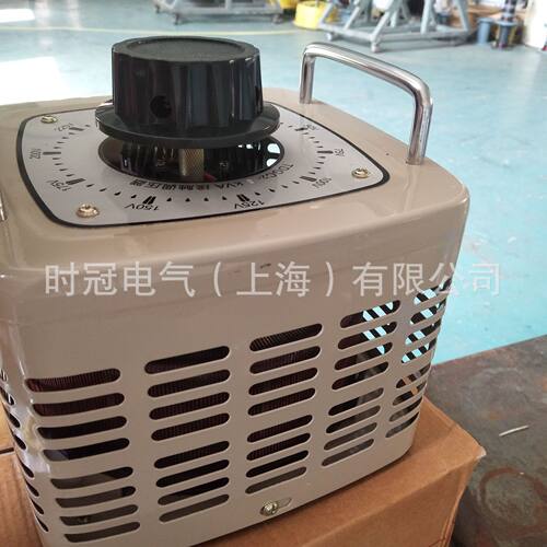 时冠TDGC2-3000W单相220V可调电压自耦变压器接触式交流调节器
