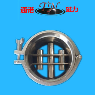 振动筛下料口圆形磁力架 12000GS磁力架