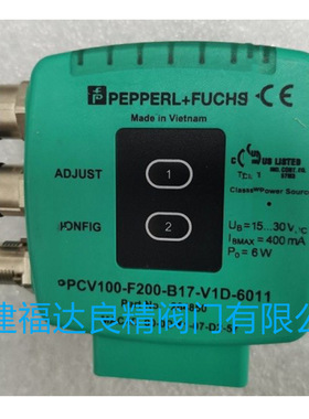 P+F倍加福 光学读码器 PCV100-F200-B17-V1D-6011 264850