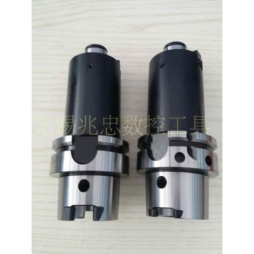 五轴高速刀柄HSK63A-FMB22/27/32/40-50 60 100平面铣刀柄HSK-A63
