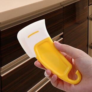 厨房弧形刮板硅胶刀烘焙铲子软橡胶皮搅拌面粉橡皮刀迷你刮片刮刀