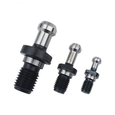 。数控刀柄拉钉BT30 BT40 BT50高精度注水通水45度加工中心拉丁内