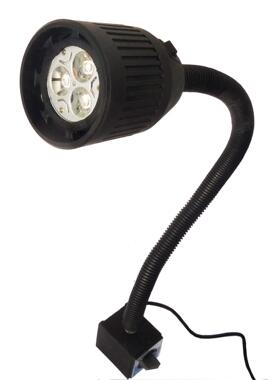LED机床工作灯24V3W冲床软管照明灯220V万向长臂磁吸式数控车床灯