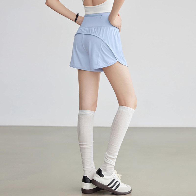 瑜伽裤2026新款夏季普拉提运动短裤女防走光显瘦三分跑步健身房裤