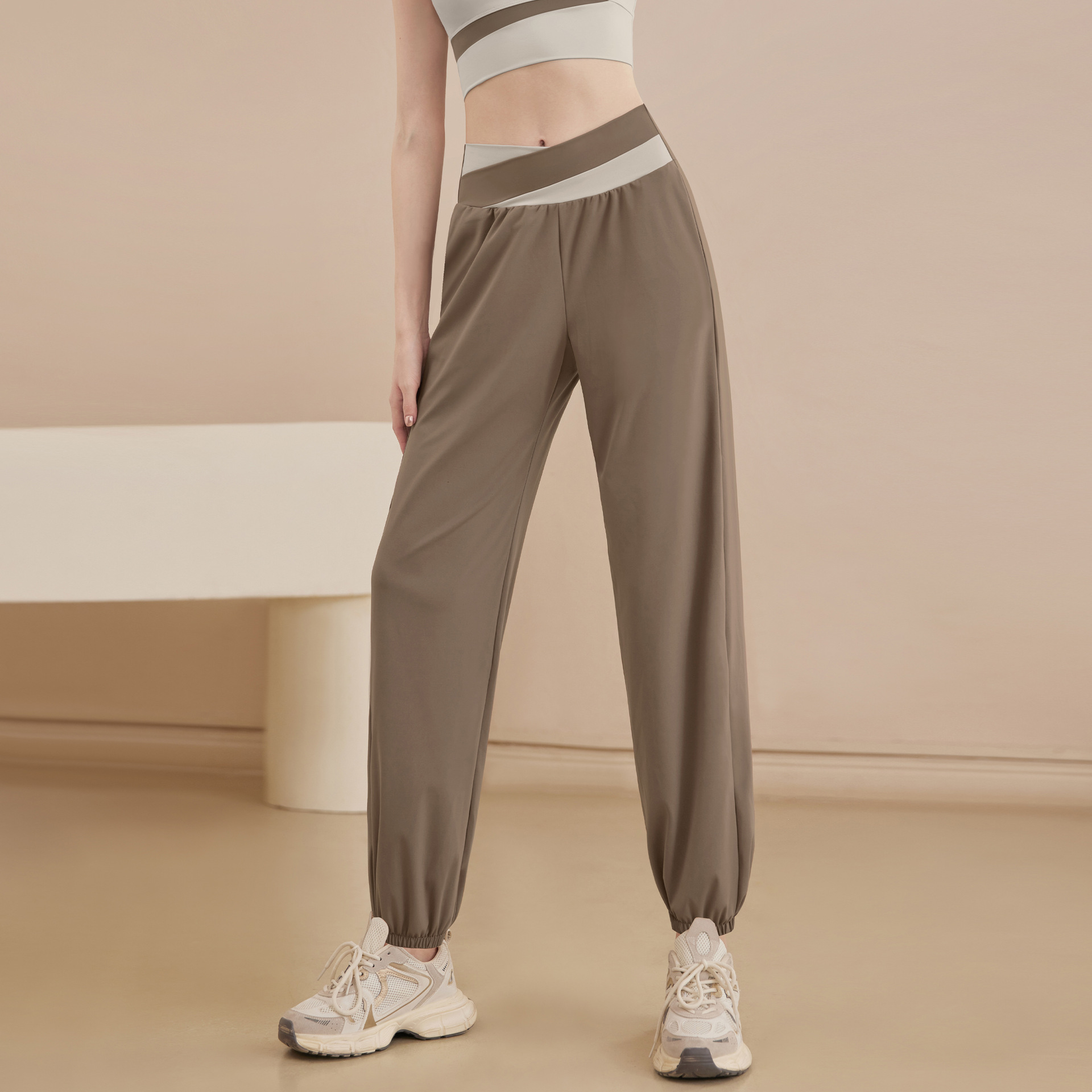 健身裤束脚瑜伽普拉提长裤