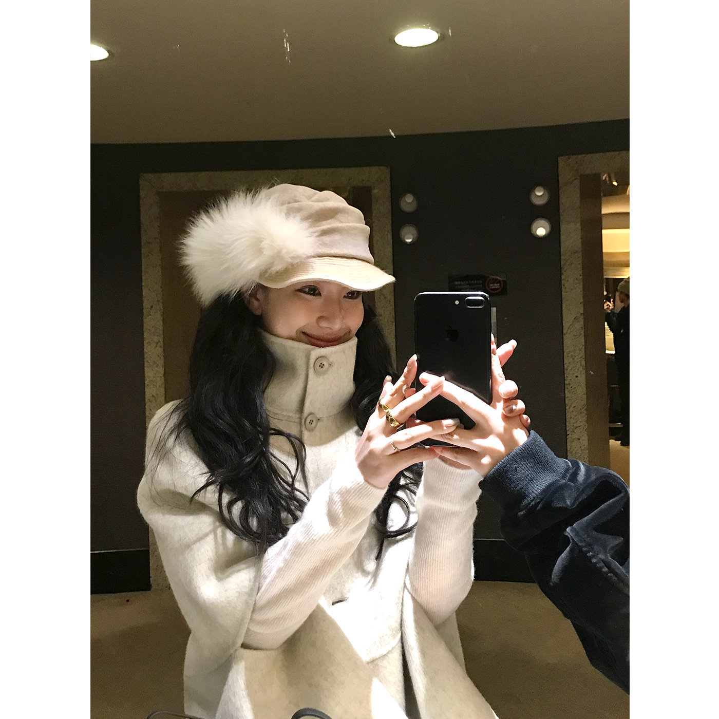 【DaqianwithU  12/10 10:00】 加色 斗篷双面尼羊毛外套