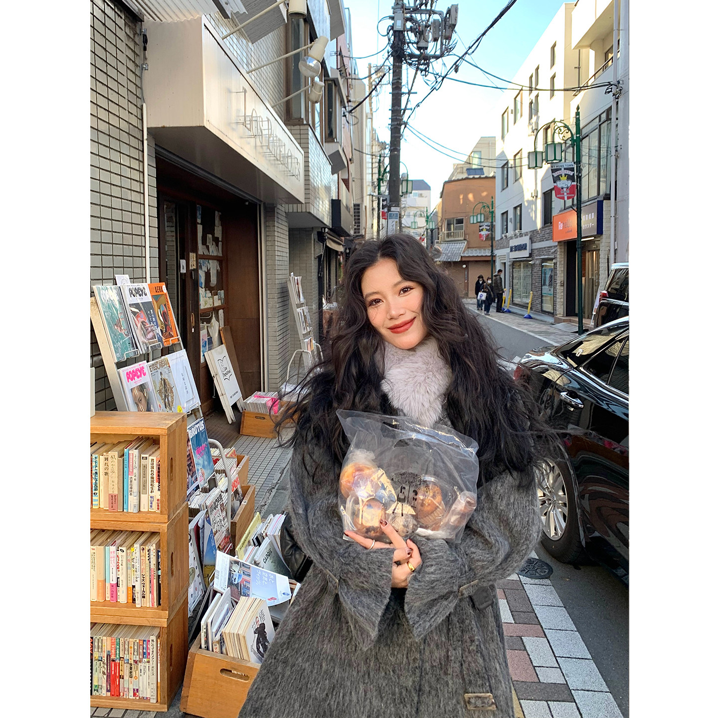 DaqianwithU 绵羊毛羊驼混纺长毛大衣 收腰中长款气质大衣外套,女装/女士精品,毛呢外套,淘宝优惠券,粉丝福利购,淘宝优惠卷