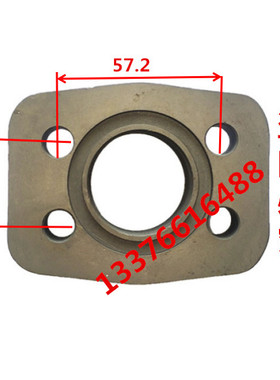 液压油泵进出油口法兰66.7*31.8  57.1*27.8液压泵齿轮泵法兰