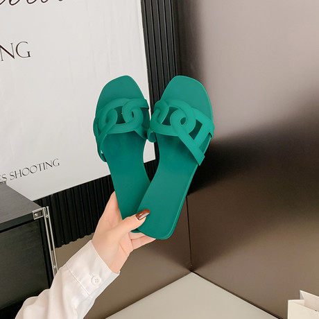 夏季新款猪鼻子浴室拖鞋防滑仙女风拖鞋女平底一字拖外穿打牌拖,女鞋,其他拖鞋,淘宝优惠券,粉丝福利购,淘宝优惠卷