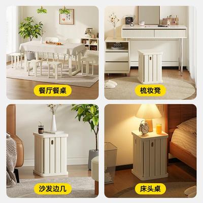 小凳子家用现代简约矮凳实木板凳客厅出租房用结实耐用可叠放木凳