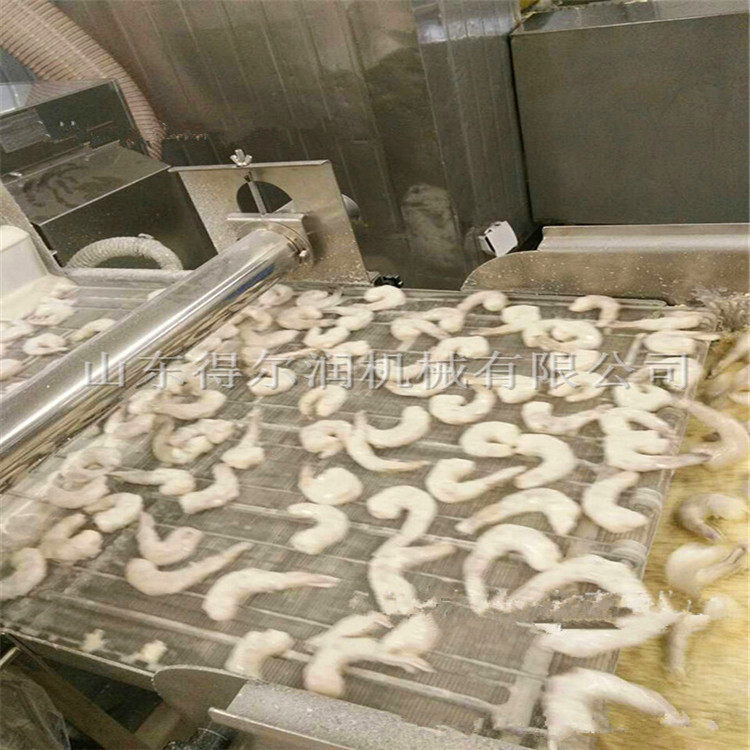 得尔润研发 全自动虾仁上浓浆机 鱼块/面包虾上浆油炸生产线设备,清洗/食品/商业设备,洗果机/洗菜机,淘宝优惠券,粉丝福利购,淘宝优惠卷