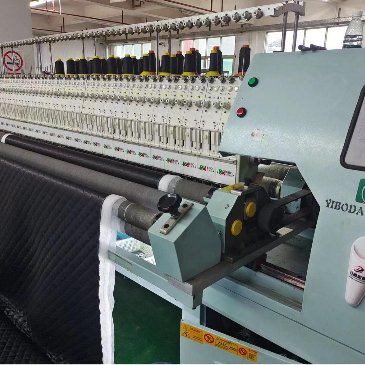 出口俄罗斯绗车内饰革服装横向床上用品绗汽绣机5.08独立绗缝绣裁