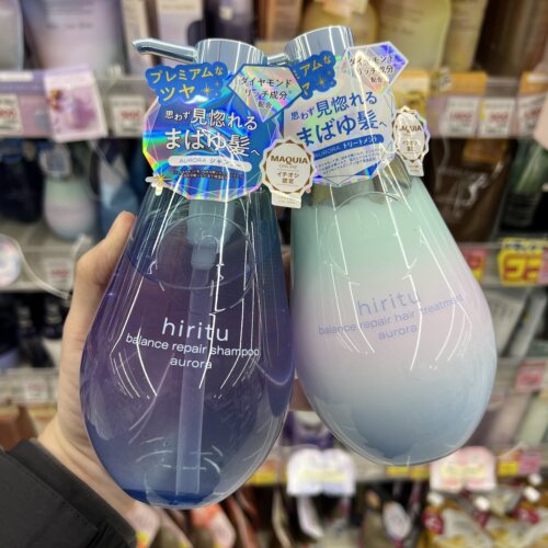 日本直邮 hiritu极光平衡修复保湿 柔顺毛躁光泽洗发水护发素