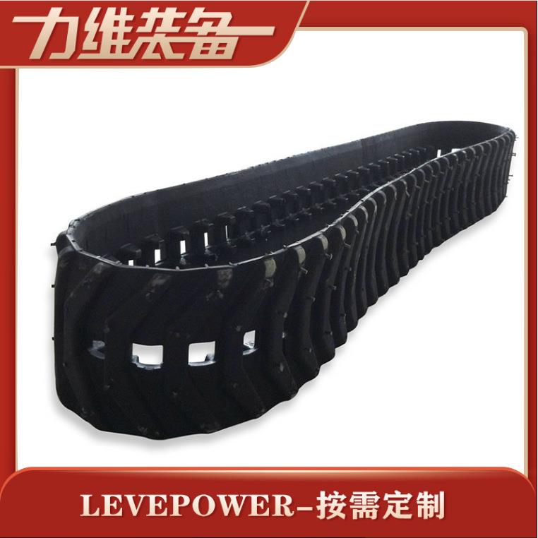 厂家供应HC-200高速橡胶履带耐高温履带爬楼机特种履带