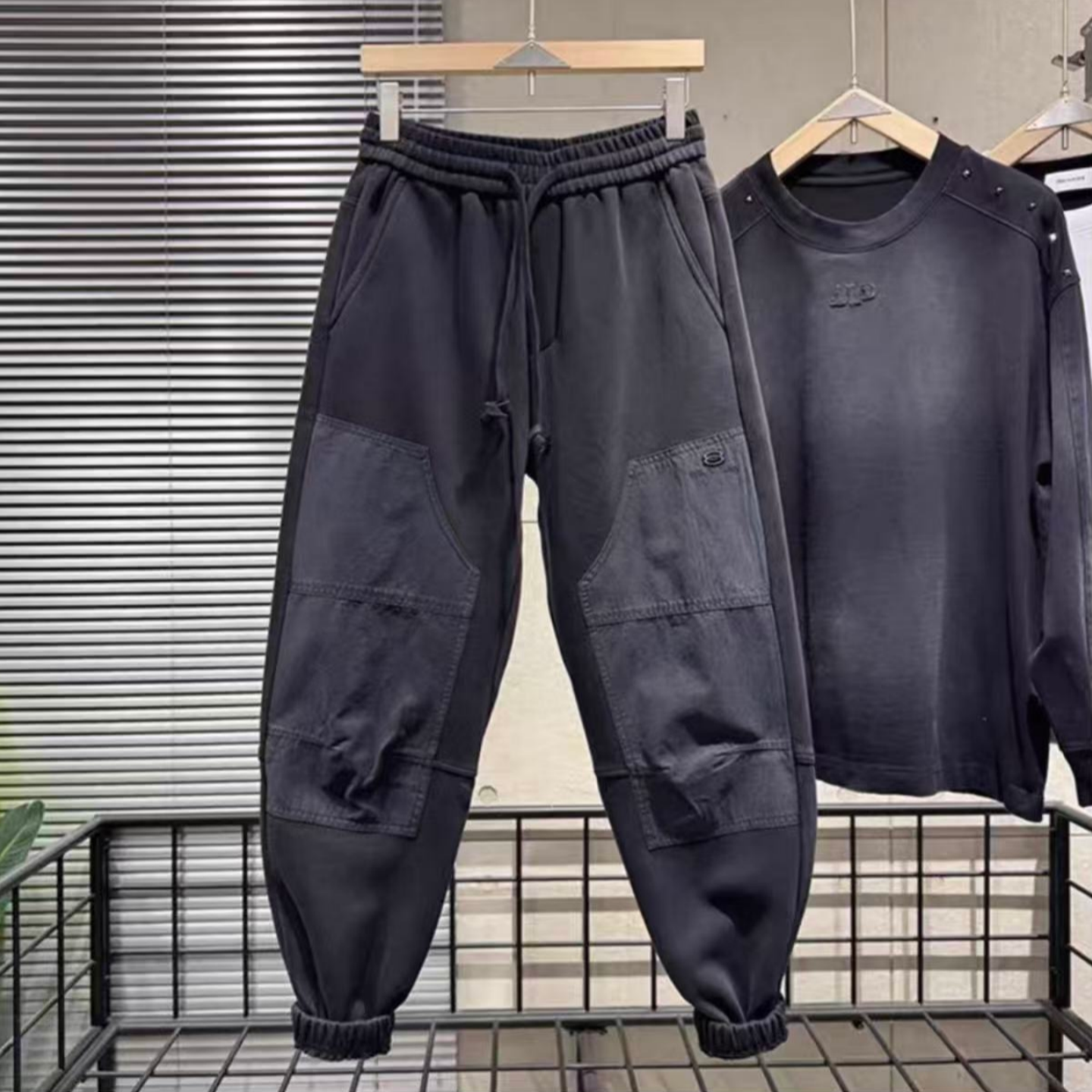 秋季新款男士潮牌休闲裤