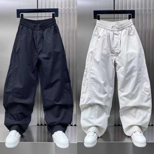 春季潮牌美式简约时尚休闲裤男士