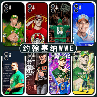 约翰塞纳手机壳苹果13华为mate60金腰带iPhone15Promax小米14周边vivo冠军OPPO腰带12x科迪罗兹40软11适用wwe