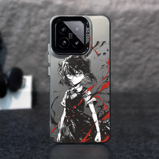 适用小米14手机壳新款小米13套红米k70镭射12/11全包k60/k50的note13灰原哀pro至尊版40s男士14ultra女10/10s