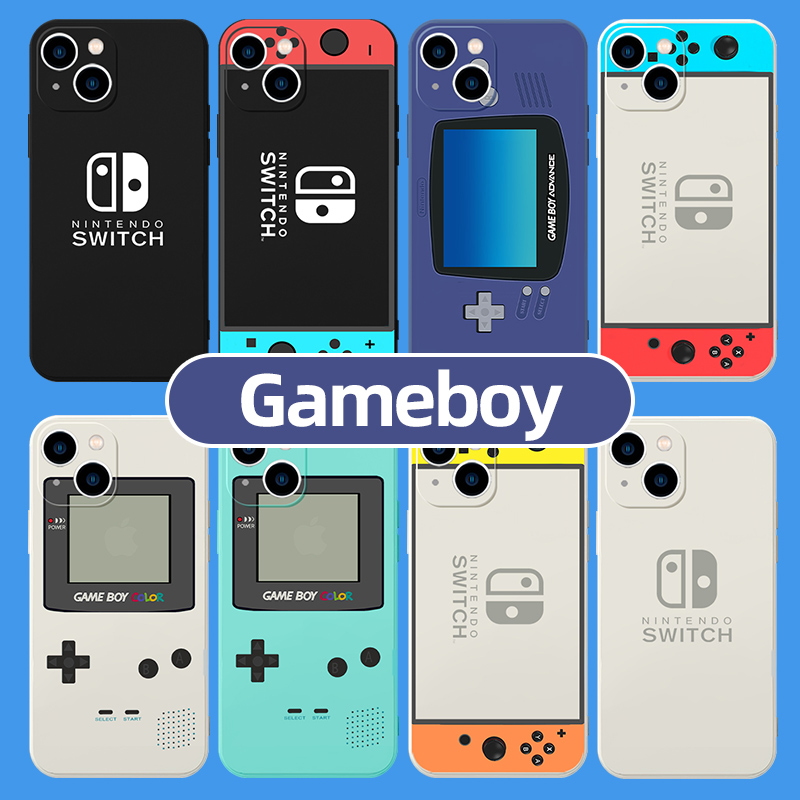 gameboy手机壳苹果15适用华为mate60pro任天堂iphone14promax游戏switchP60vivo游戏机OPPO小米13x潮牌P50潮8