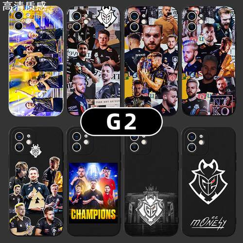 G2手机壳苹果14华为mate60Esports电竞iPhone15Promax12csgo小米13游戏OPPO战队vivo适用p60Niko周边60monesy