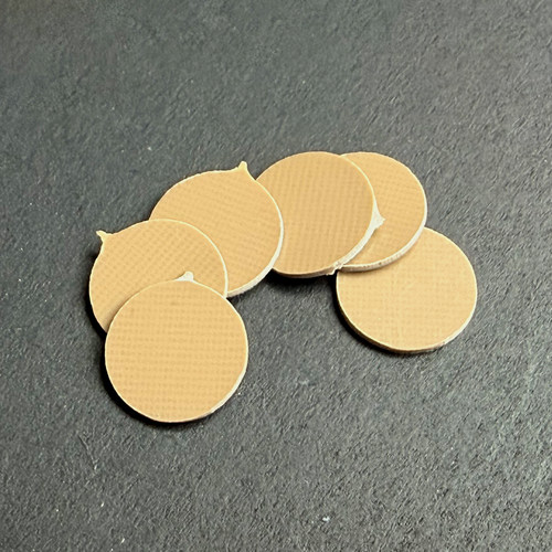 BKRUSH台球杆皮头垫片bkr同款垫片先角灰色黑科技垫片冲杆皮头垫