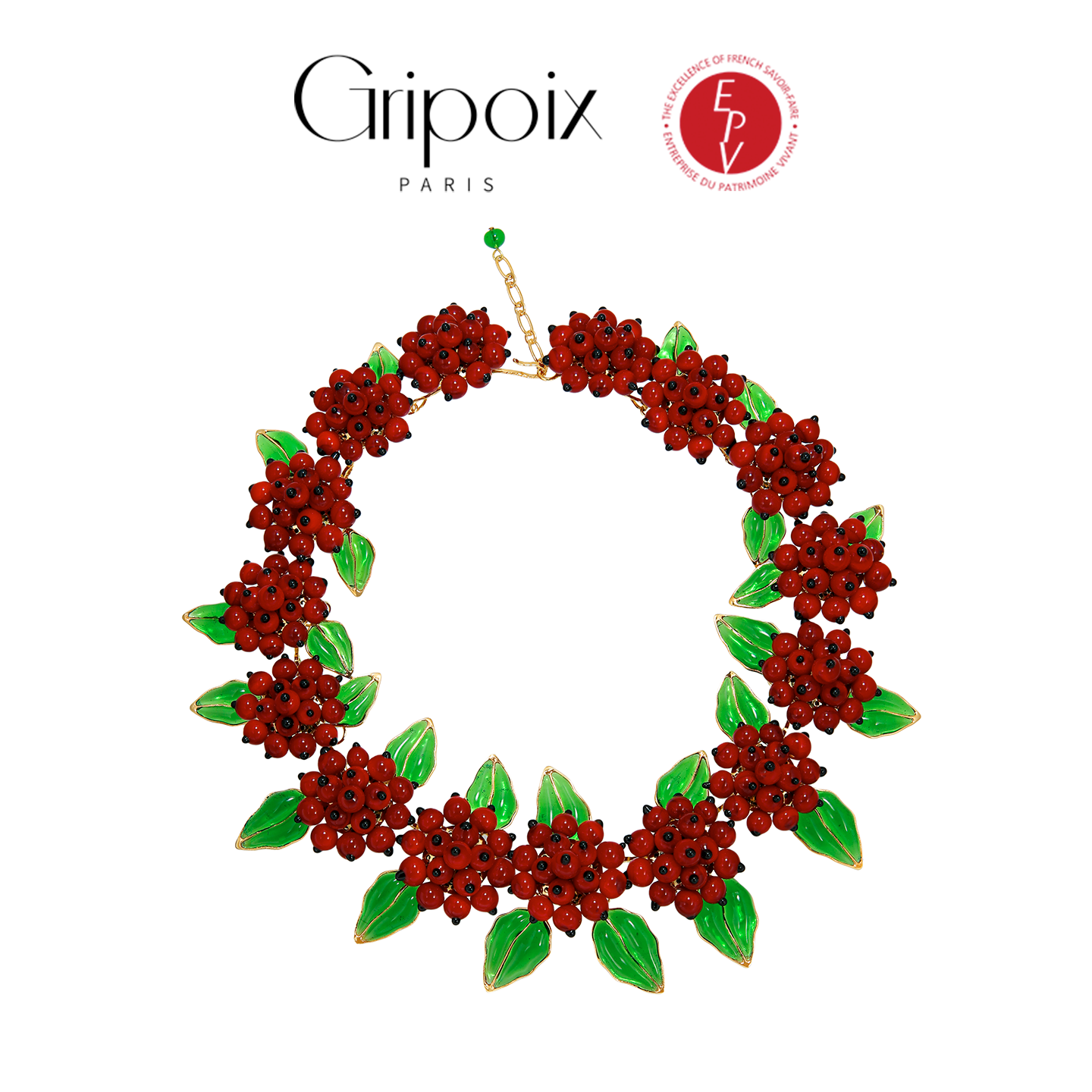 【AZLOOK】Gripoix古法琉璃项链耳环戒指女轻奢高级感珠宝首饰品