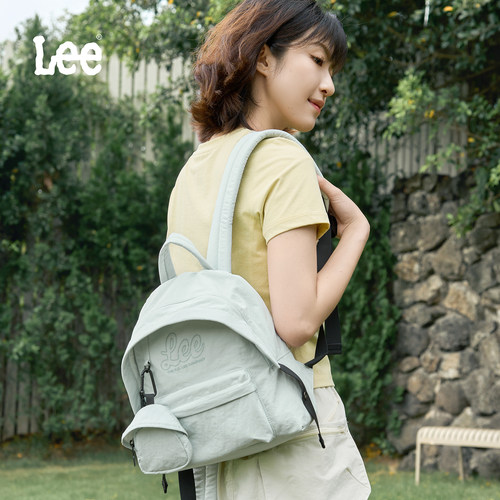 Lee新款韩版双肩包休闲百搭通勤