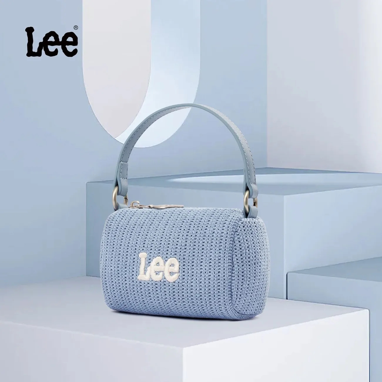 Lee迷你针织馒头包女生