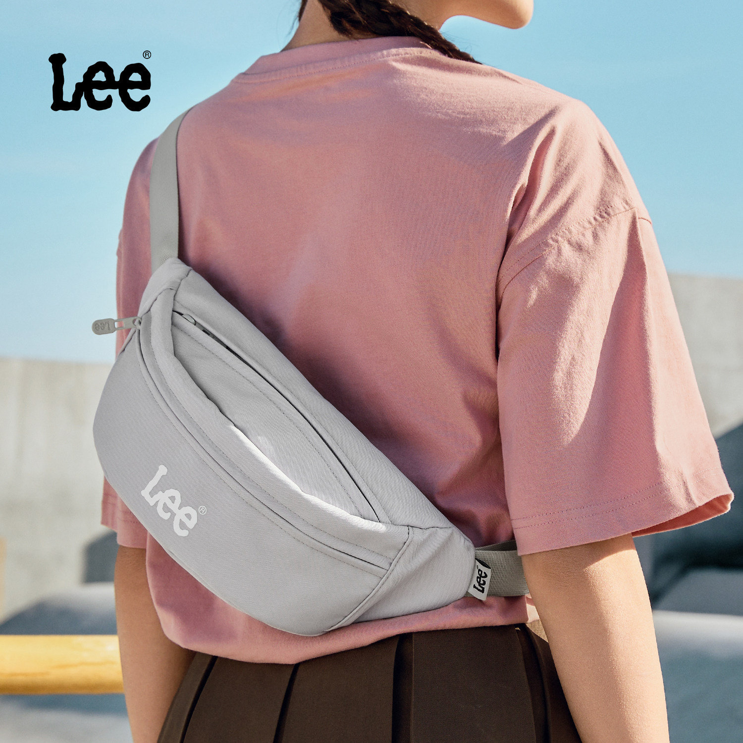 Lee单肩斜挎包女款时尚百搭女包图片