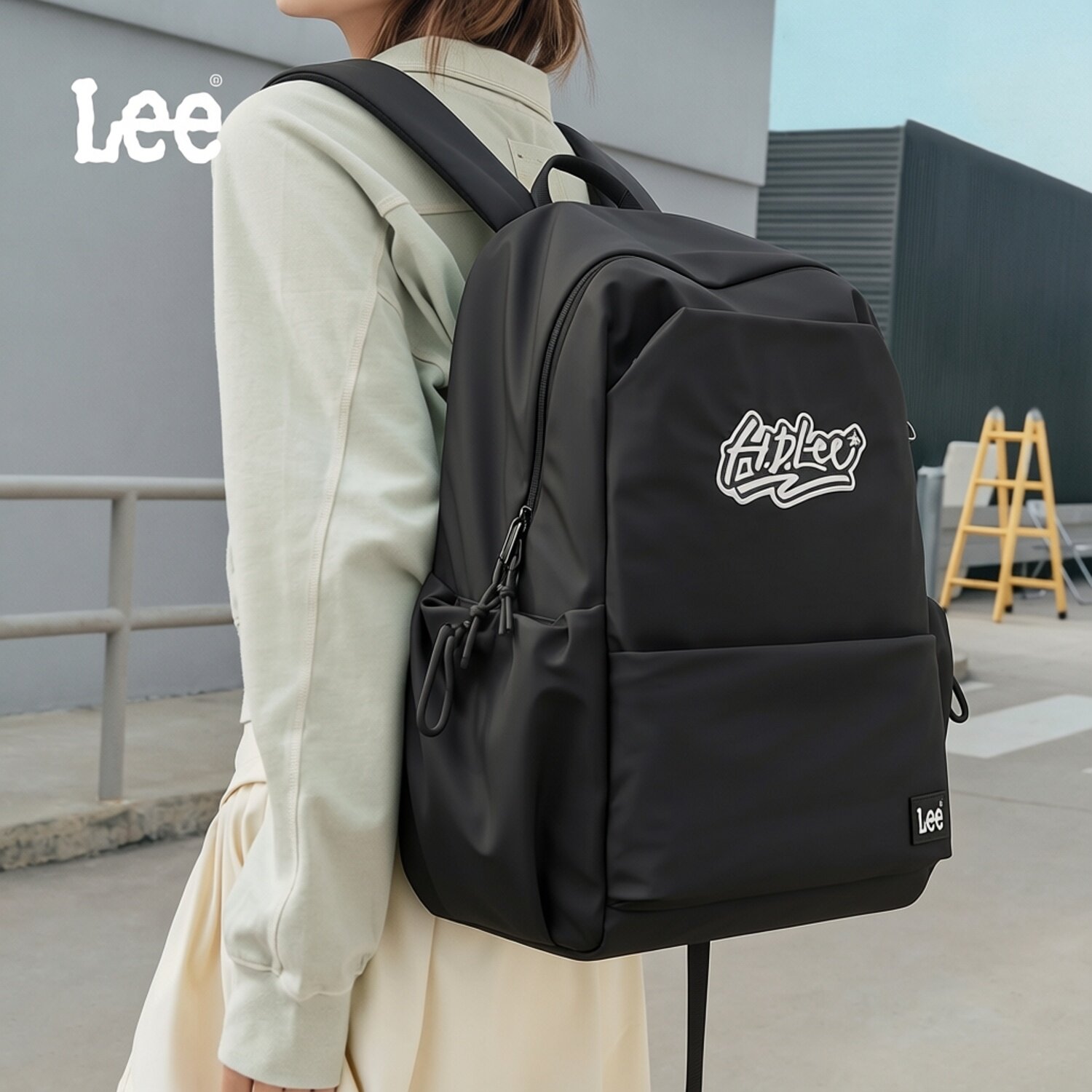 Lee初中学生书包轻便双肩包