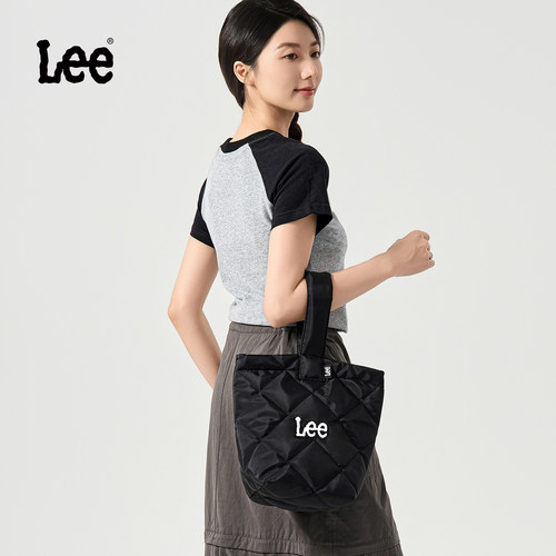 Lee手提包女云朵包菜篮子包